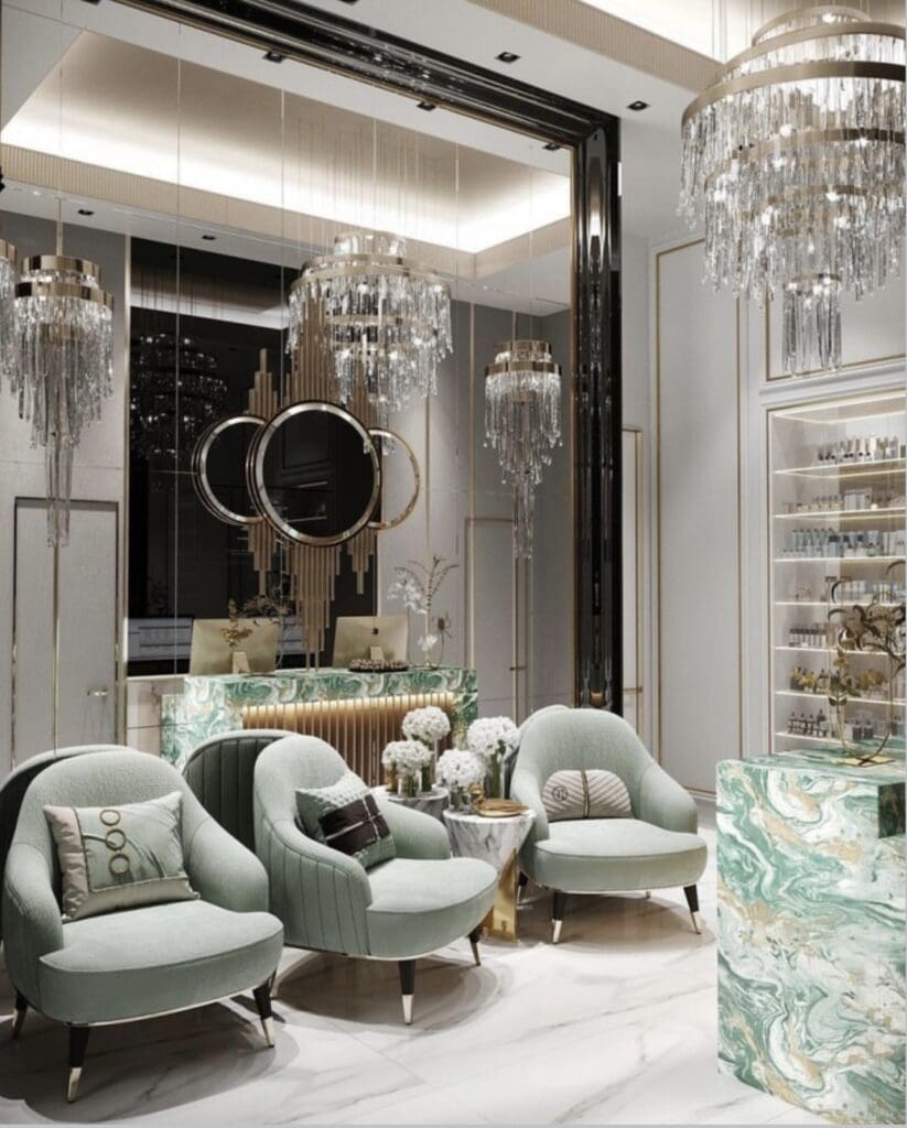 42 Stunning Low-Budget Beauty Salon Interior Design Ideas