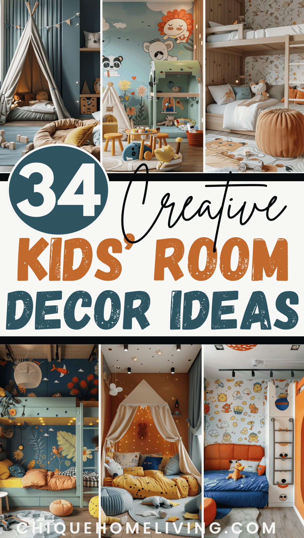 32 Creative and Functional Kids' Room Decor Ideas