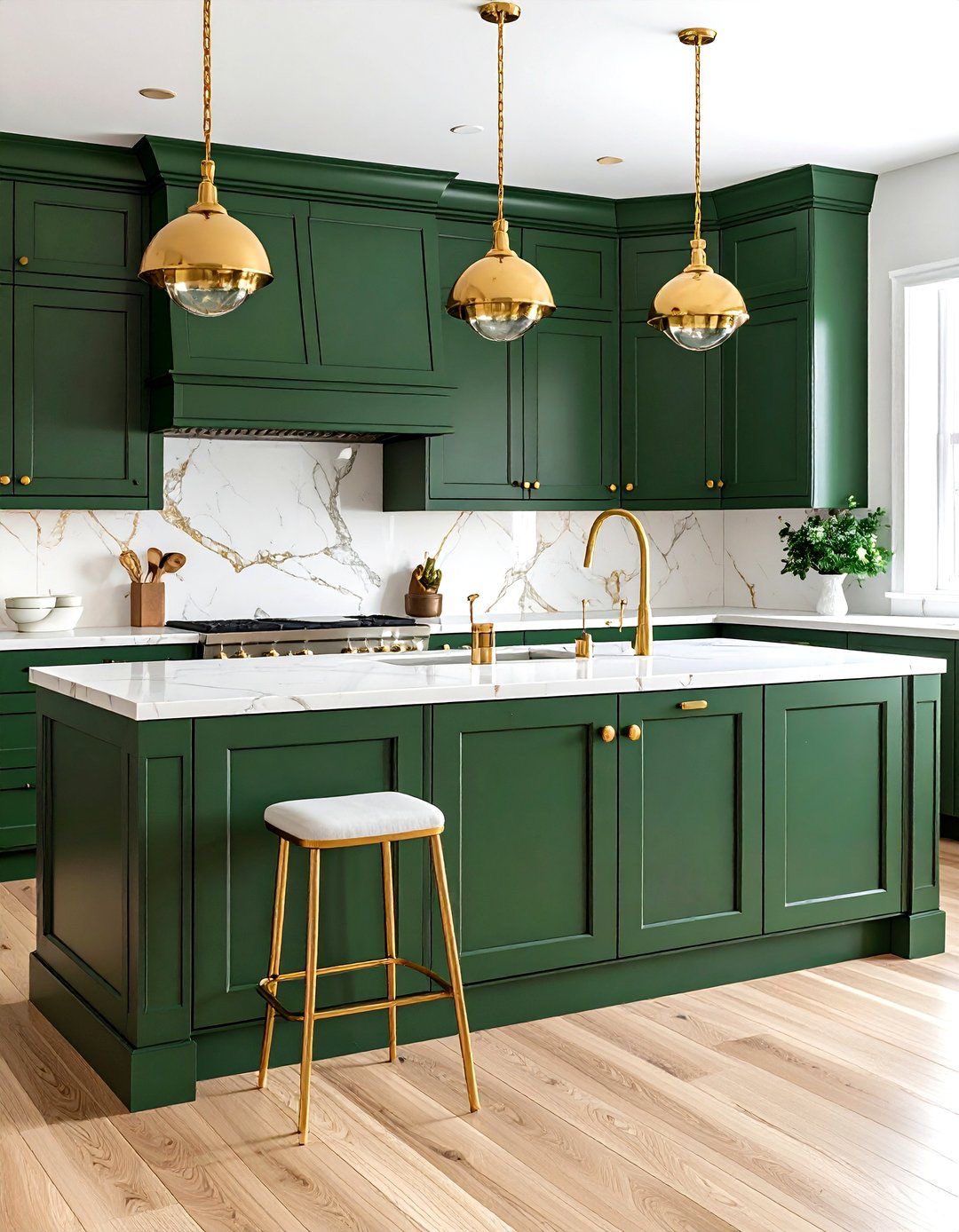 34 Best Dark Green Kitchen Ideas to Inspire You 92 34 Best Dark Green Kitchen Ideas to Inspire You IMG 8324 Dark Green Kitchen Ideas