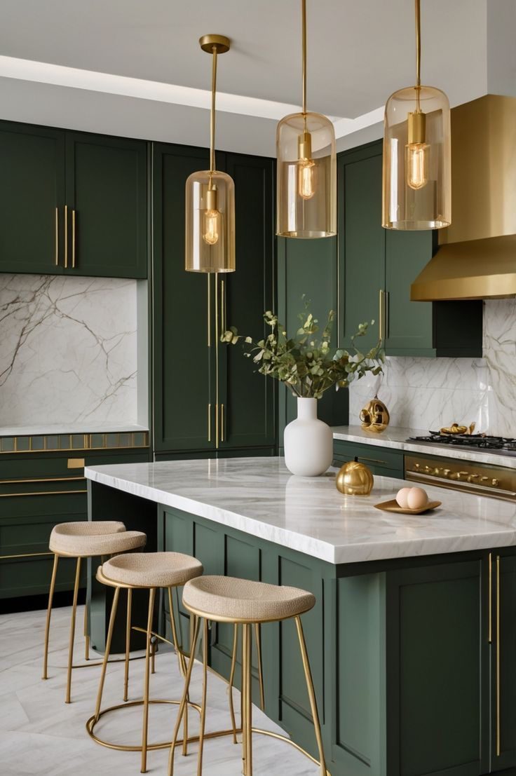 34 Best Dark Green Kitchen Ideas to Inspire You 81 34 Best Dark Green Kitchen Ideas to Inspire You IMG 8338 Dark Green Kitchen Ideas