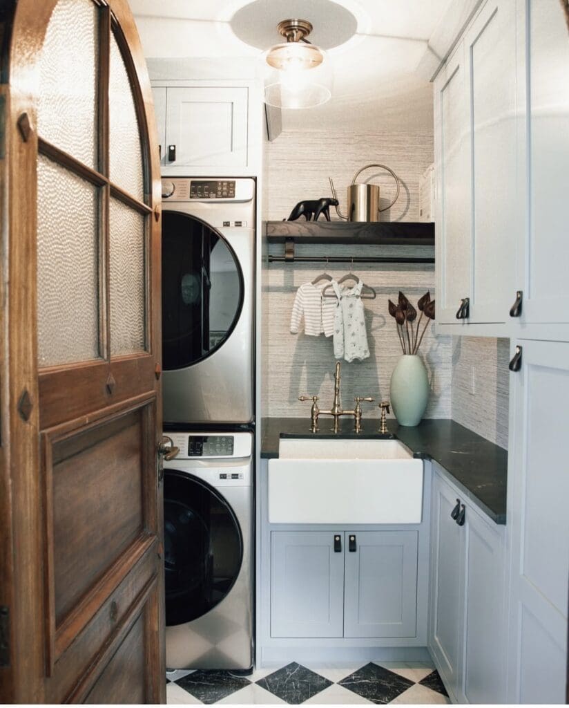 24 Best Stacked Laundry Room Ideas for Both Small and Big Spaces