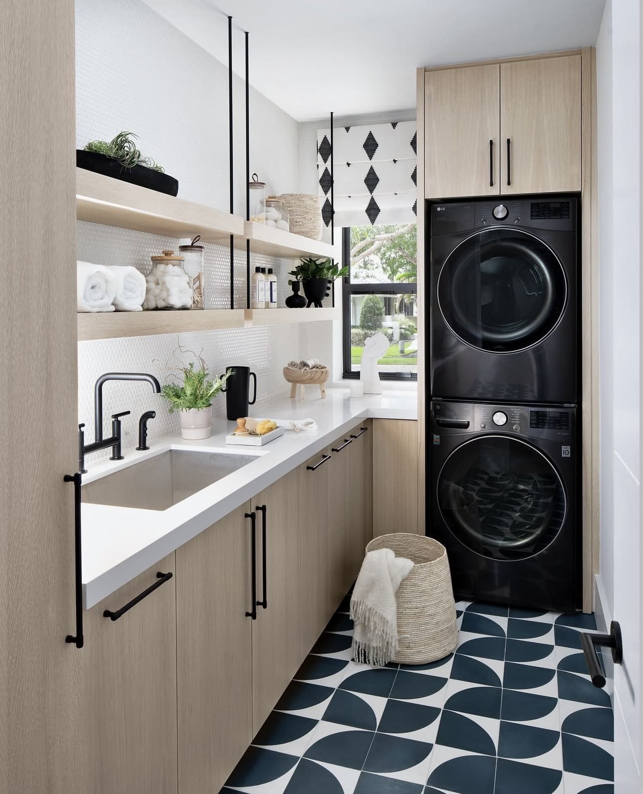 IMG 9904 2 Stacked Laundry Room Ideas