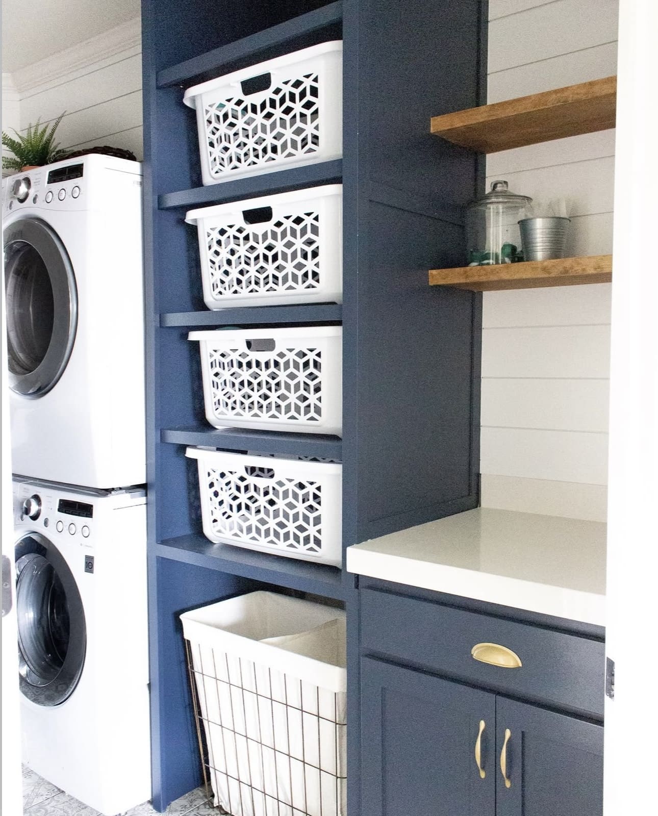 IMG 9906 2 Stacked Laundry Room Ideas