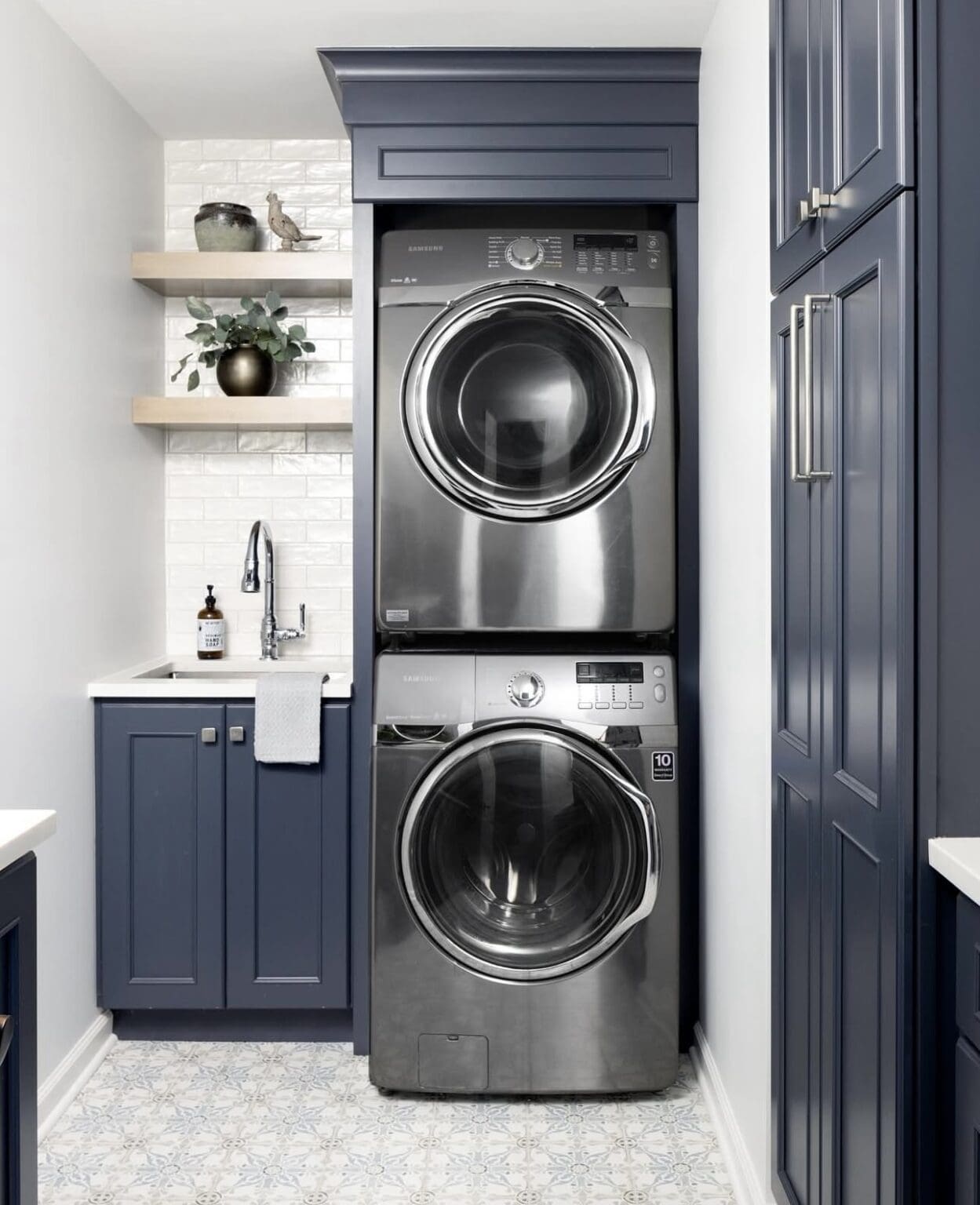 24 Best Stacked Laundry Room Ideas for Both Small and Big Spaces