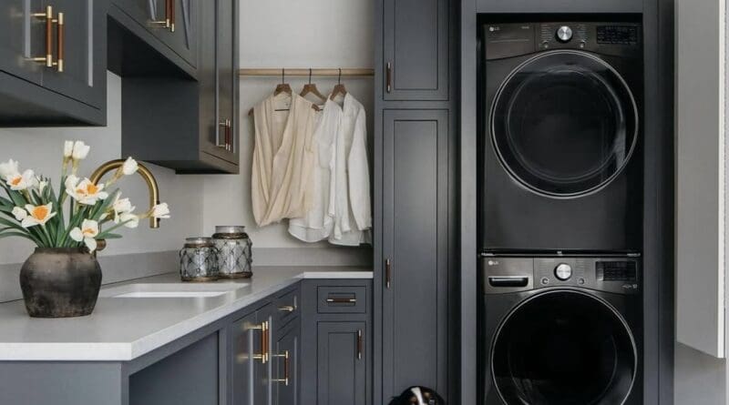 Stacked Laundry Room Ideas