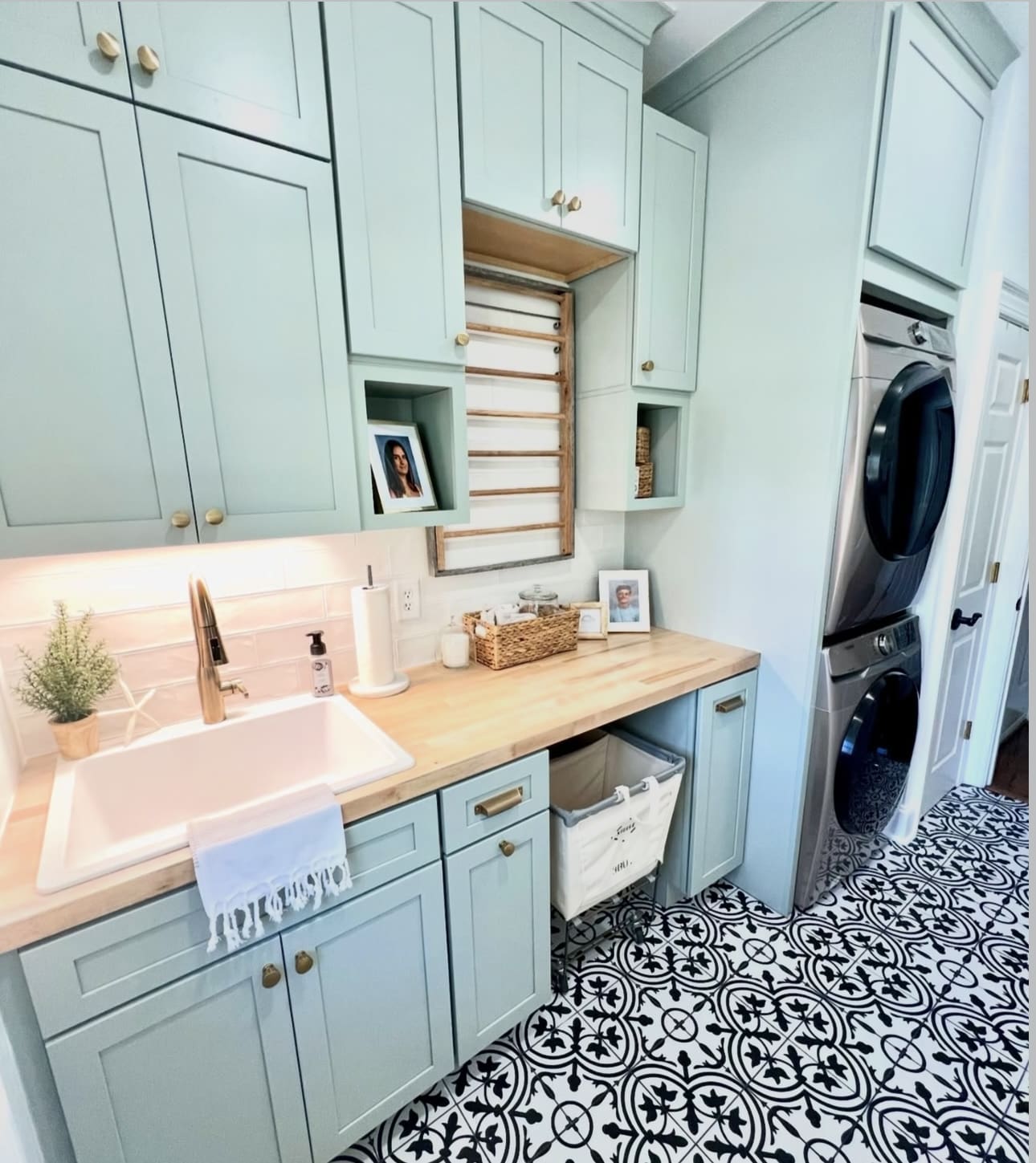 IMG 9924 2 Stacked Laundry Room Ideas