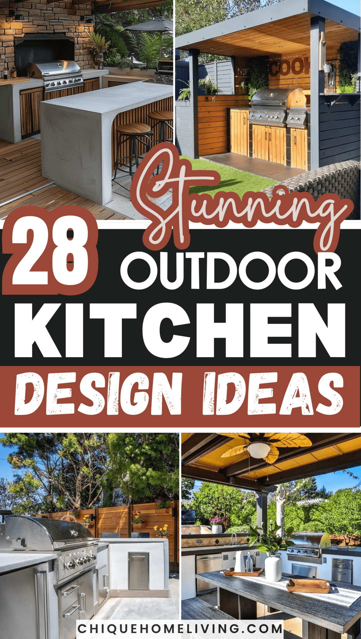 28 Best Outdoor Kitchen Ideas to Elevate Your Backyard