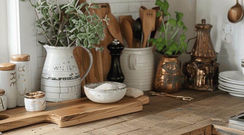 best kitchen counter decor ideas