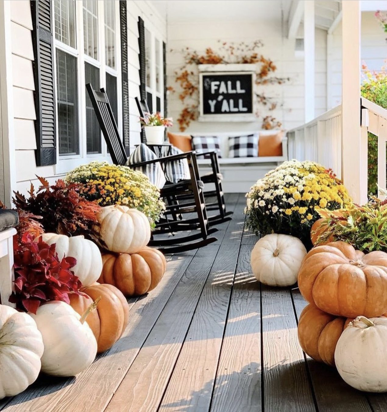 Fall Front Porch Decor Ideas