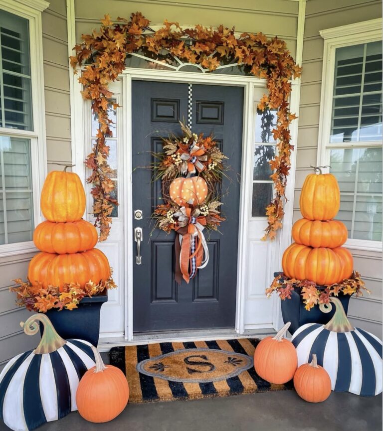 27 Best Fall Front Porch Decor Ideas to Inspire You