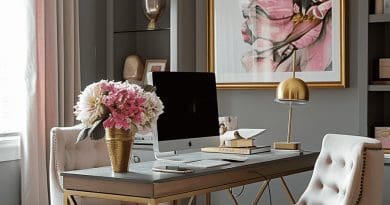 Feminine Home Office Ideas