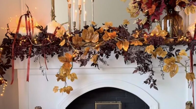 Fall Mantel Decor Ideas