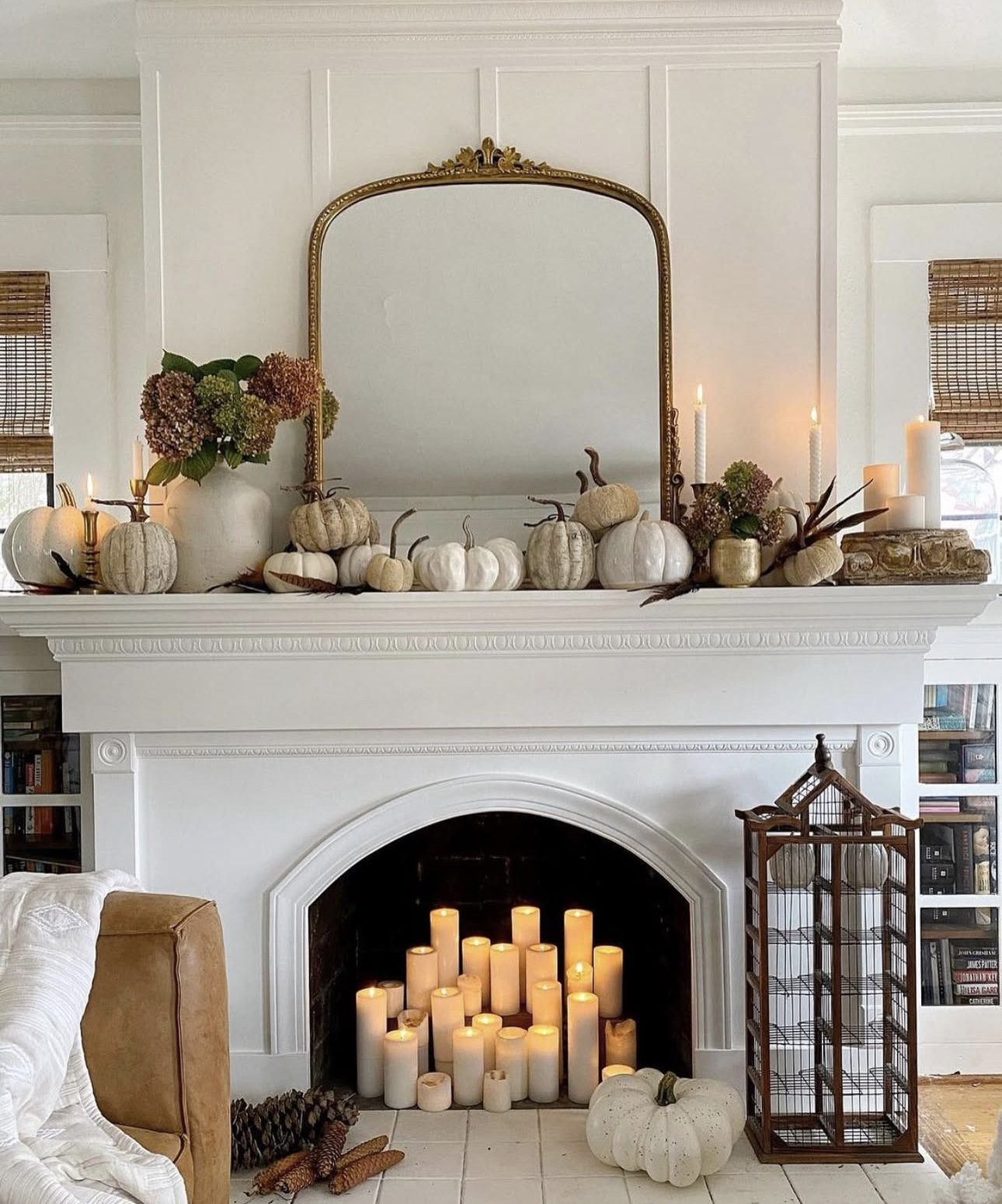 24 Stunning Fall Mantel Decor Ideas to Inspire You 70 24 Stunning Fall Mantel Decor Ideas to Inspire You IMG 1818 fall mantel decor