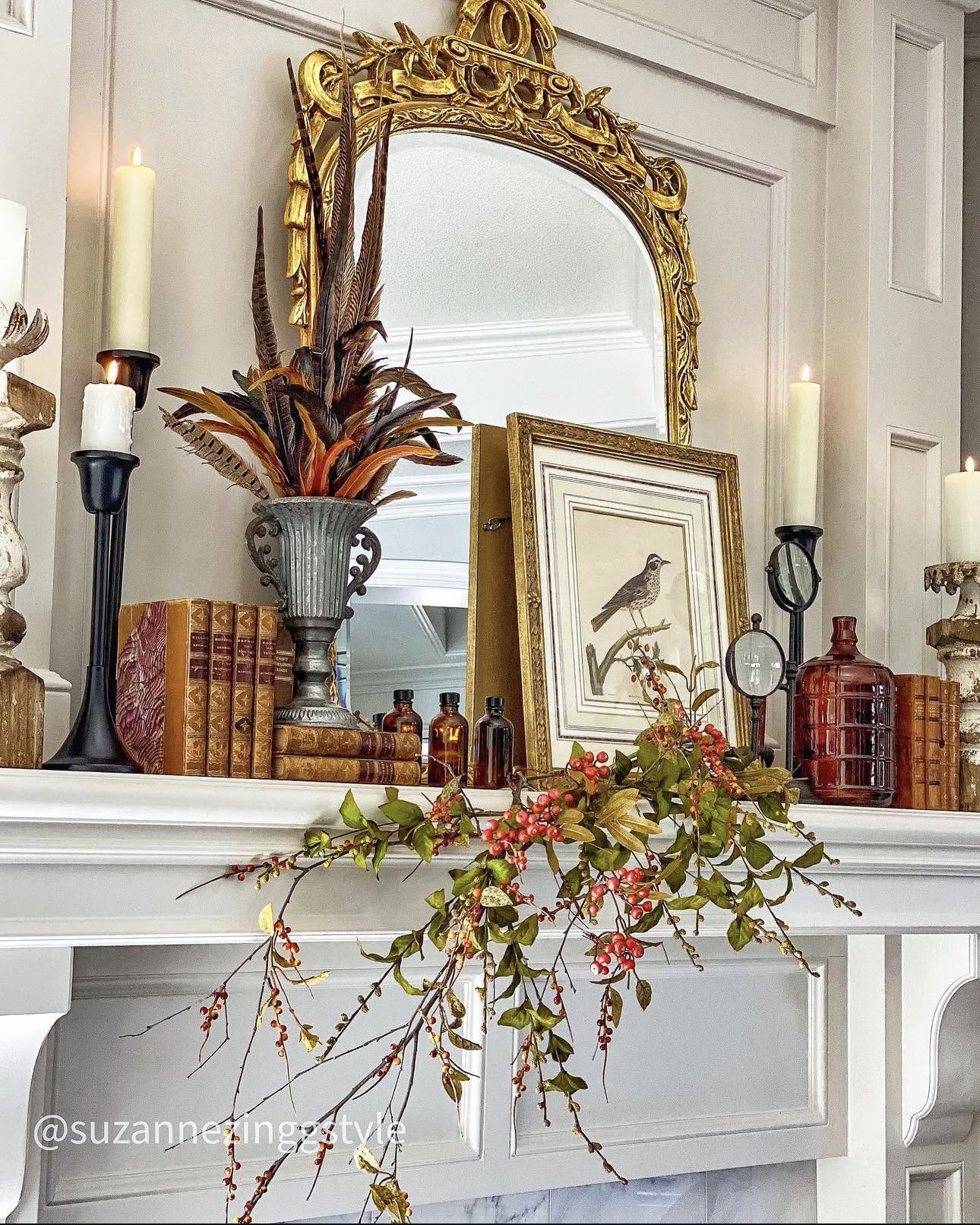 24 Stunning Fall Mantel Decor Ideas to Inspire You 52 24 Stunning Fall Mantel Decor Ideas to Inspire You IMG 1827 fall mantel decor