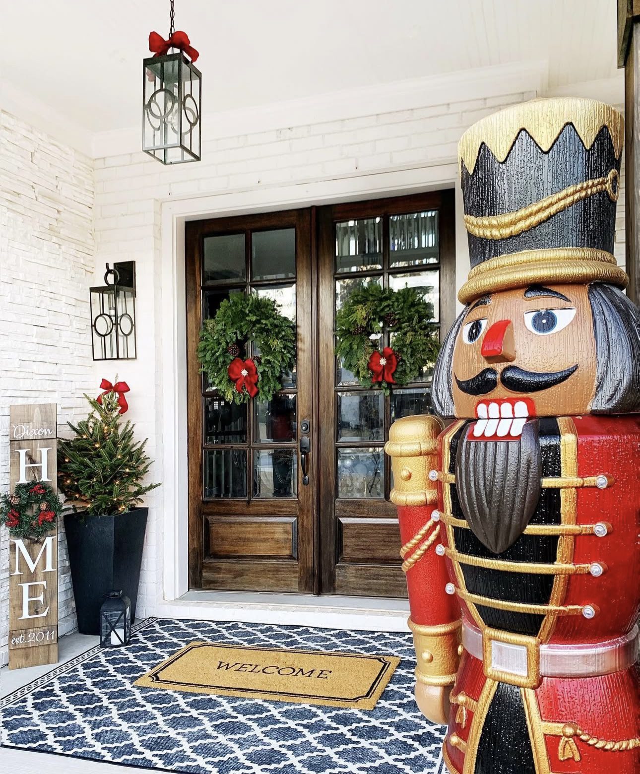 IMG 8383 Christmas Front Door Decor