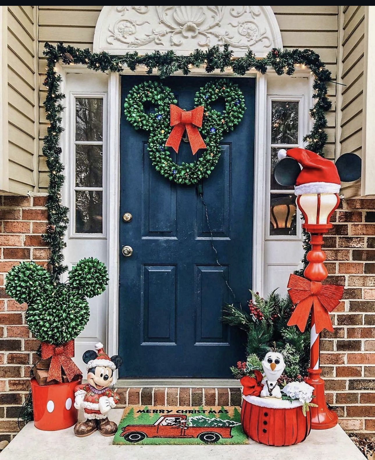 IMG 8388 Christmas Front Door Decor