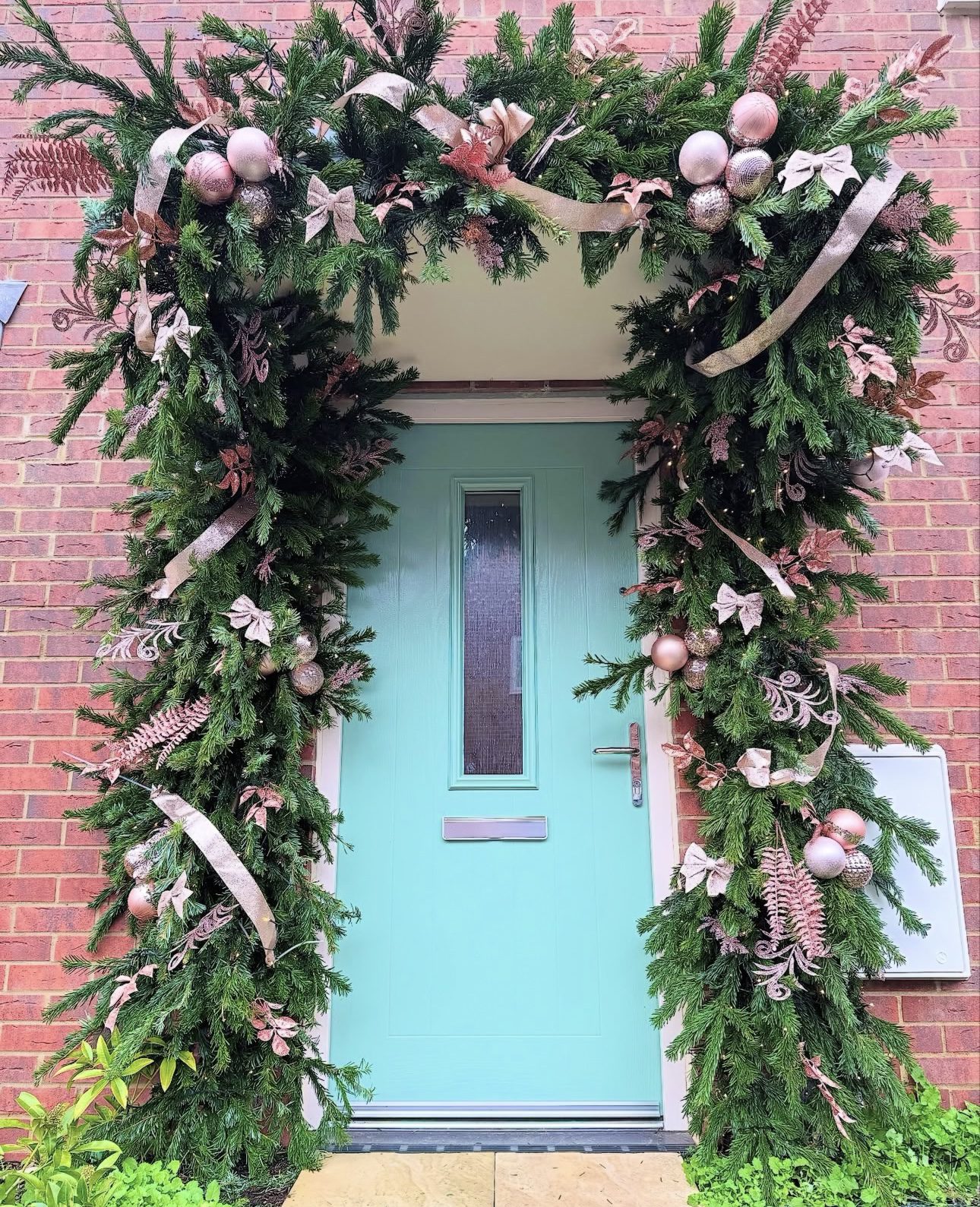 IMG 8398 Christmas Front Door Decor