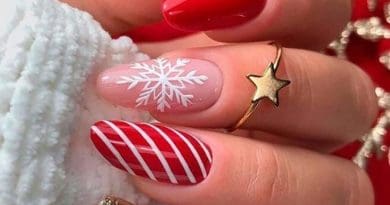 Red Christmas Nail Ideas