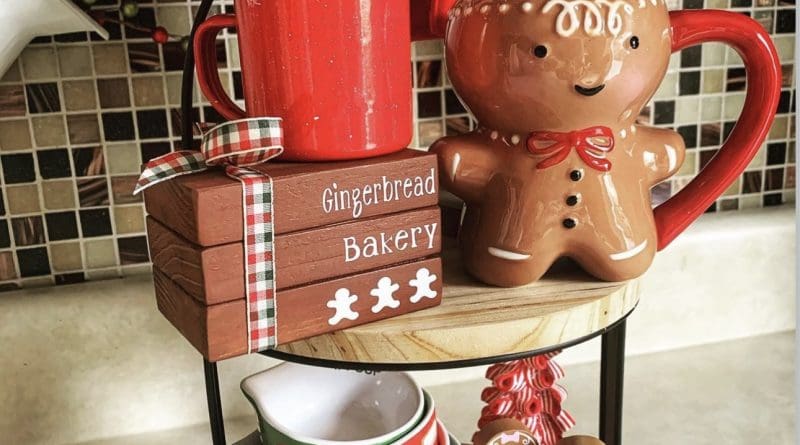 Christmas Tiered Tray Ideas