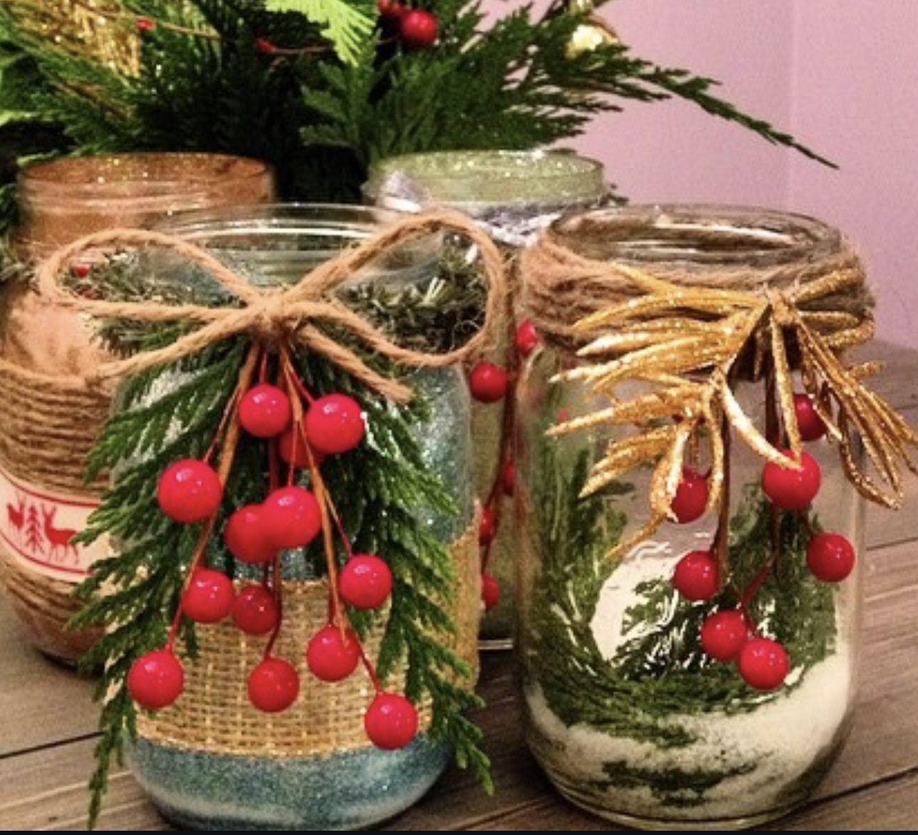 IMG 8845 DIY Christmas Mason Jar Ideas