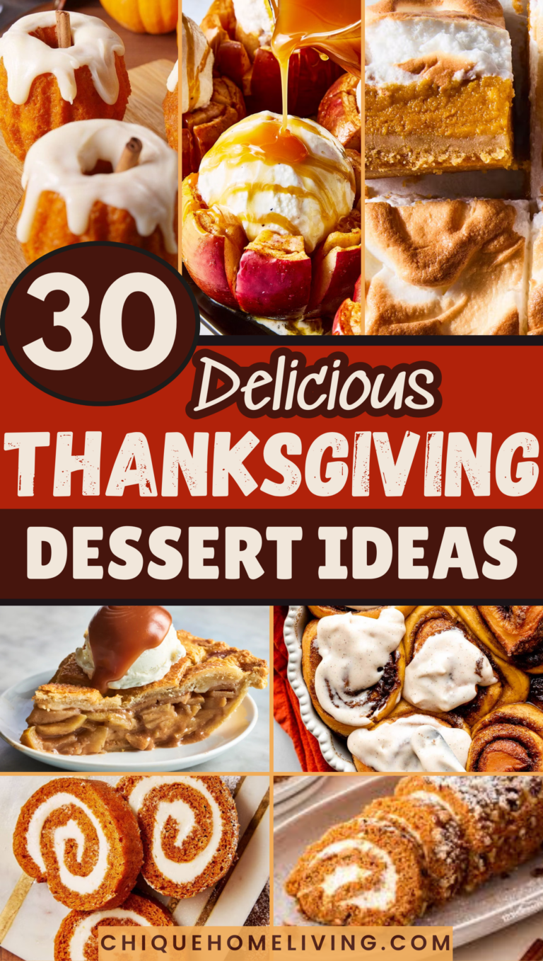 30 Thanksgiving Dessert Ideas That Are Sure to Please Everyone
