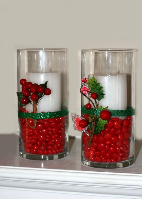 Candle single Christmas Crafts for Adults