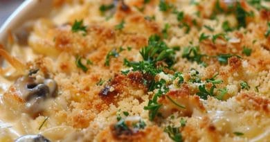 Creamy Turkey Tetrazzini Recipe