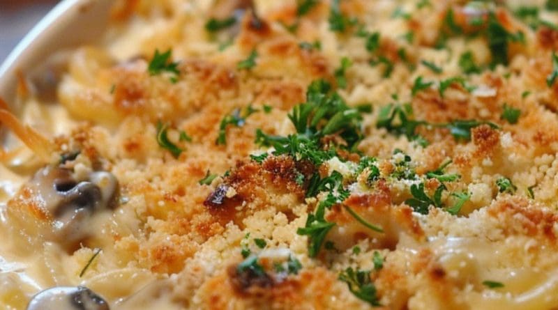 Creamy Turkey Tetrazzini Recipe