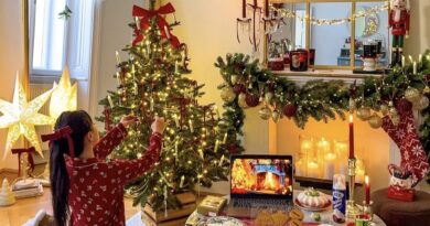 apartment christmas decor ideasIMG 9681 Dressing Table Ideas