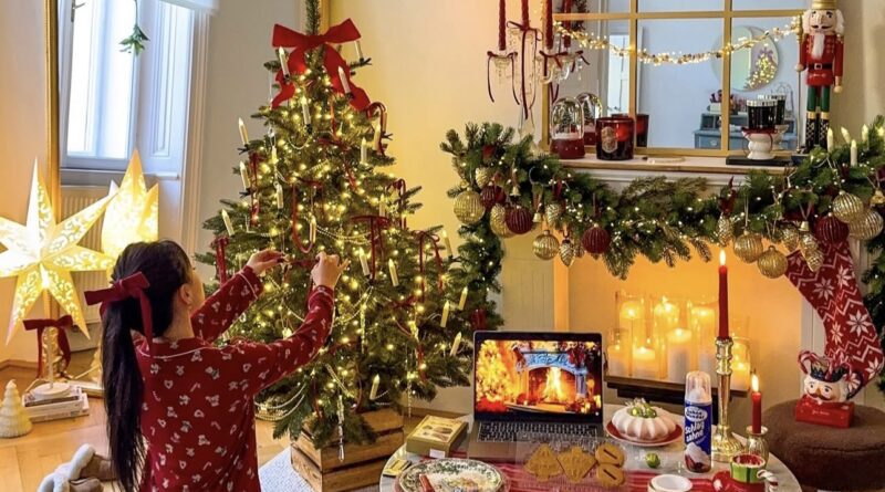 apartment christmas decor ideasIMG 9681