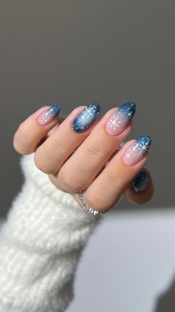 24 Blue Christmas Nail Ideas to Capture Winter Magic 77 24 Blue Christmas Nail Ideas to Capture Winter Magic blue christmas nailsIMG 9964 Blue Christmas Nail Ideas