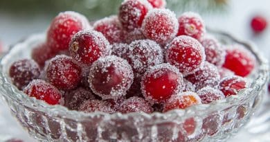 How to Make Sugared Cranberries