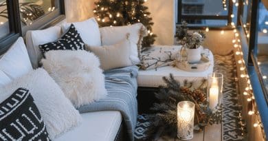 27 Stunning Christmas Balcony Decor Ideas You'll Love