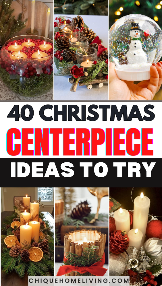 40 DIY Christmas Centerpiece Ideas That Capture the Holiday Spirit 83 40 DIY Christmas Centerpiece Ideas That Capture the Holiday Spirit christmas centerpiece ideasMP 1 DIY Christmas Centerpiece Ideas