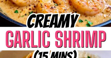 creamy garlic shrimp copy Creamy Pasta Recipes