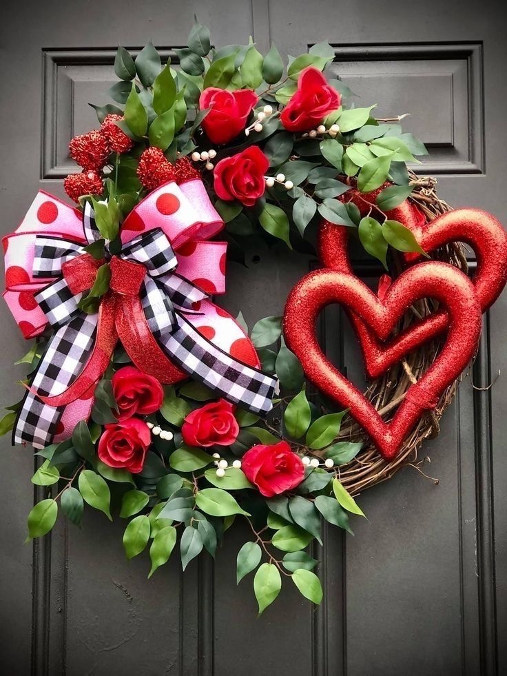 IMG 2071 Valentine's Day Front Door Decor Ideas