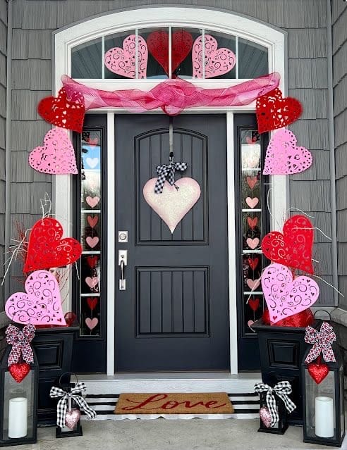 IMG 2073 Valentine's Day Front Door Decor Ideas