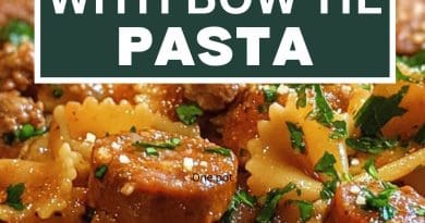 Italian Sausage With Bow Tie Pasta