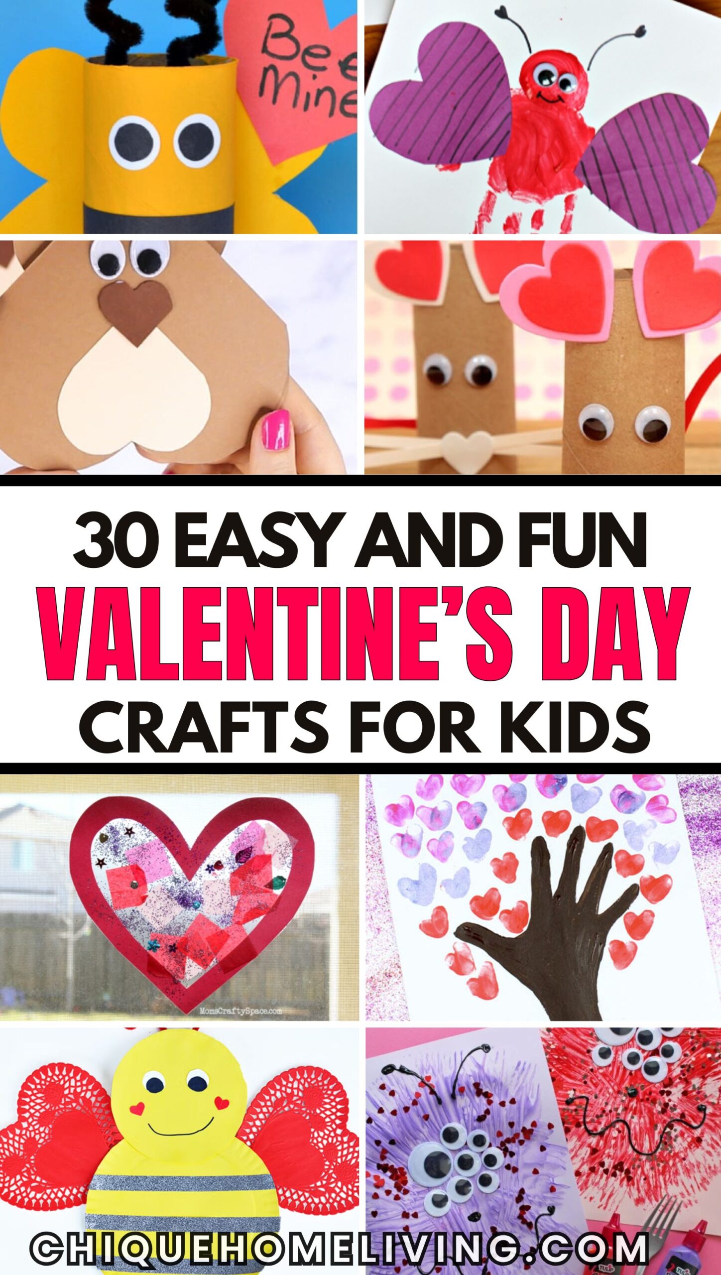 Valentines Crafts Ideas for kids scaled Valentine's Crafts Ideas for Kids