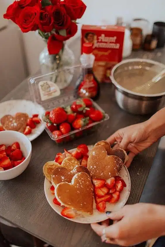 heart pancakes.jpg DIY Valentine's Day Gift Ideas