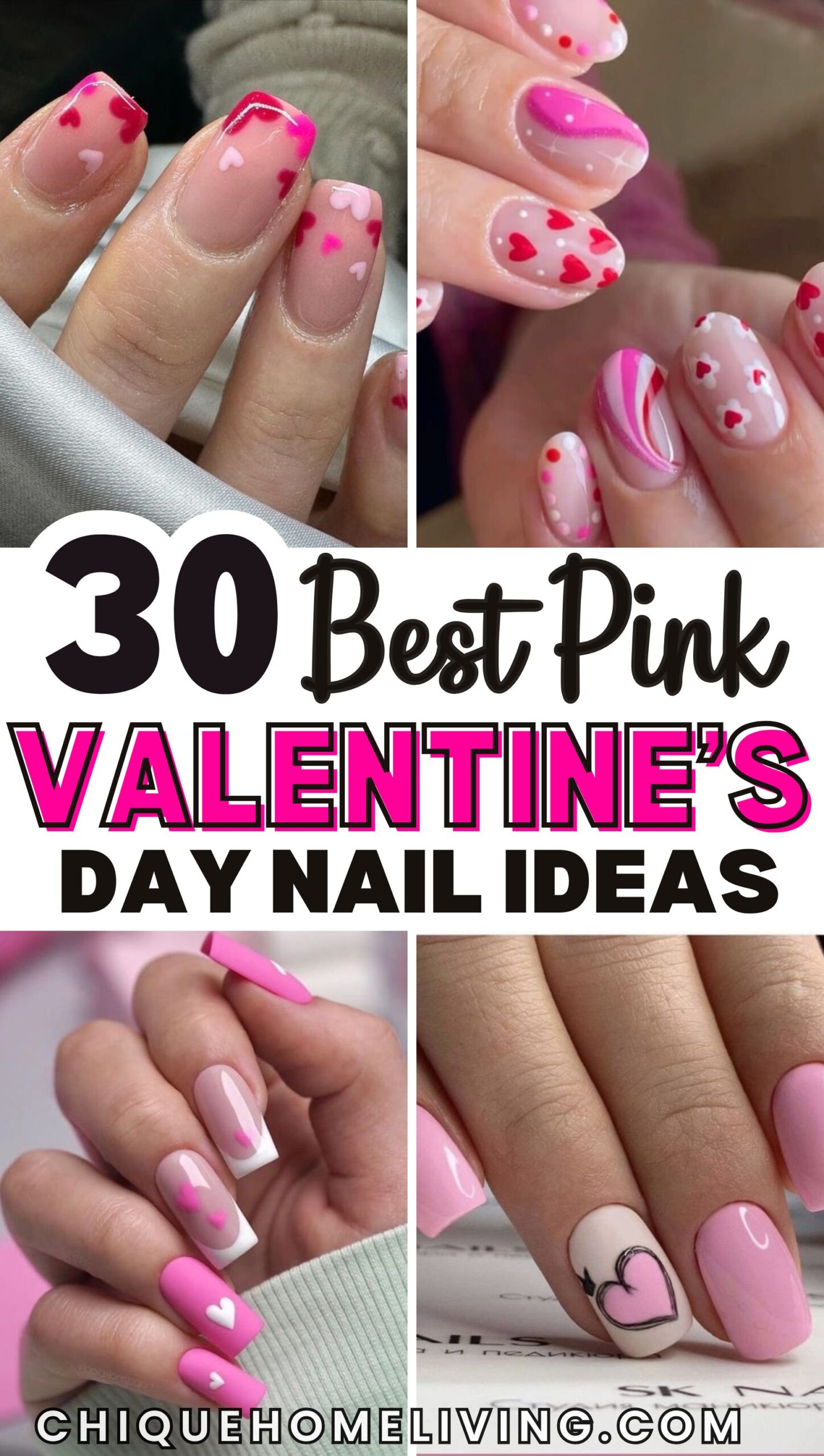 pink valentines day nail ideasMedium Pin Templates 564 x 997 px 45 copy 2 scaled Pink Valentine's Day Nail Ideas