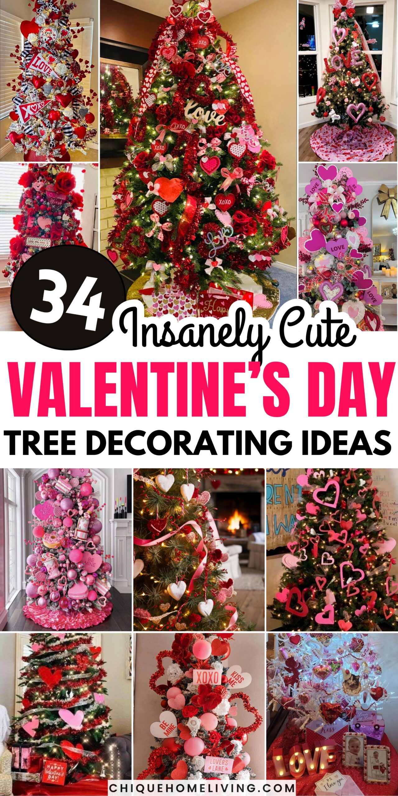34 Stunning Valentine’s Tree Ideas to Celebrate Love 63 34 Stunning Valentine’s Tree Ideas to Celebrate Love valentines tree decor scaled Valentine’s Tree Ideas
