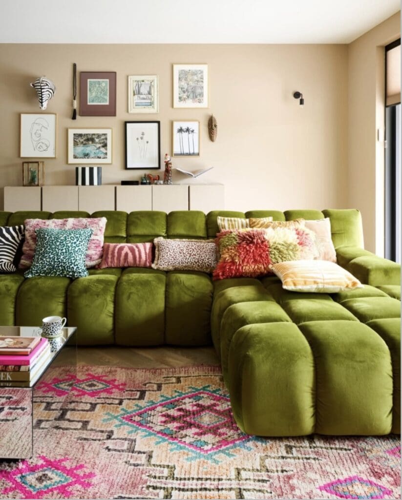 30 Stunning Green Sofa Living Room