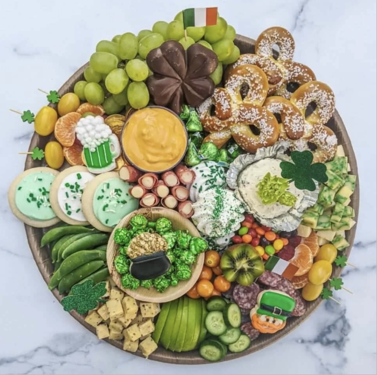 IMG 3420 St. Patrick's Day Charcuterie Board Ideas