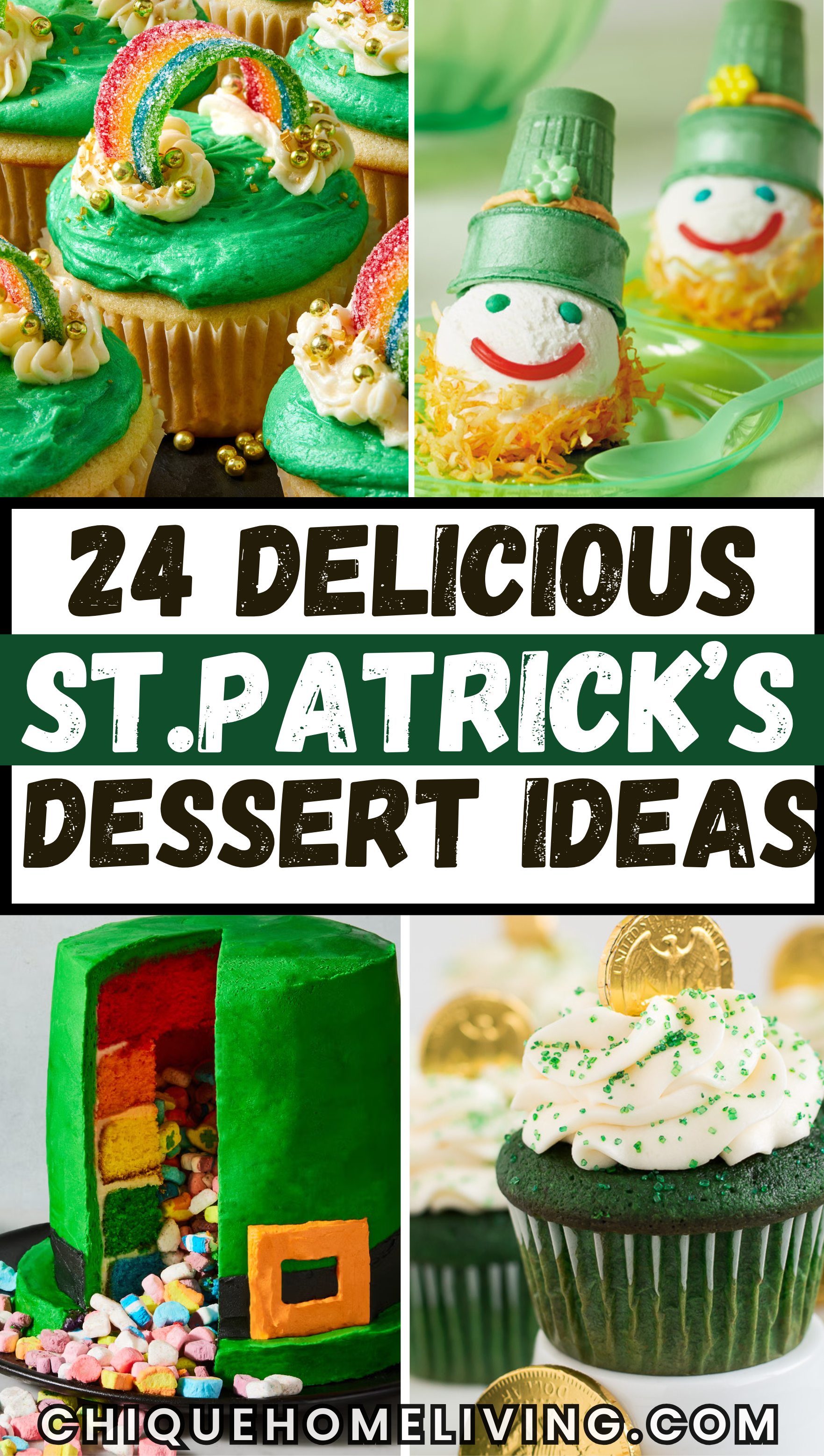 Medium Pin Templates 564 x 997 px 2 copy 39 St. Patrick's Day Dessert Ideas