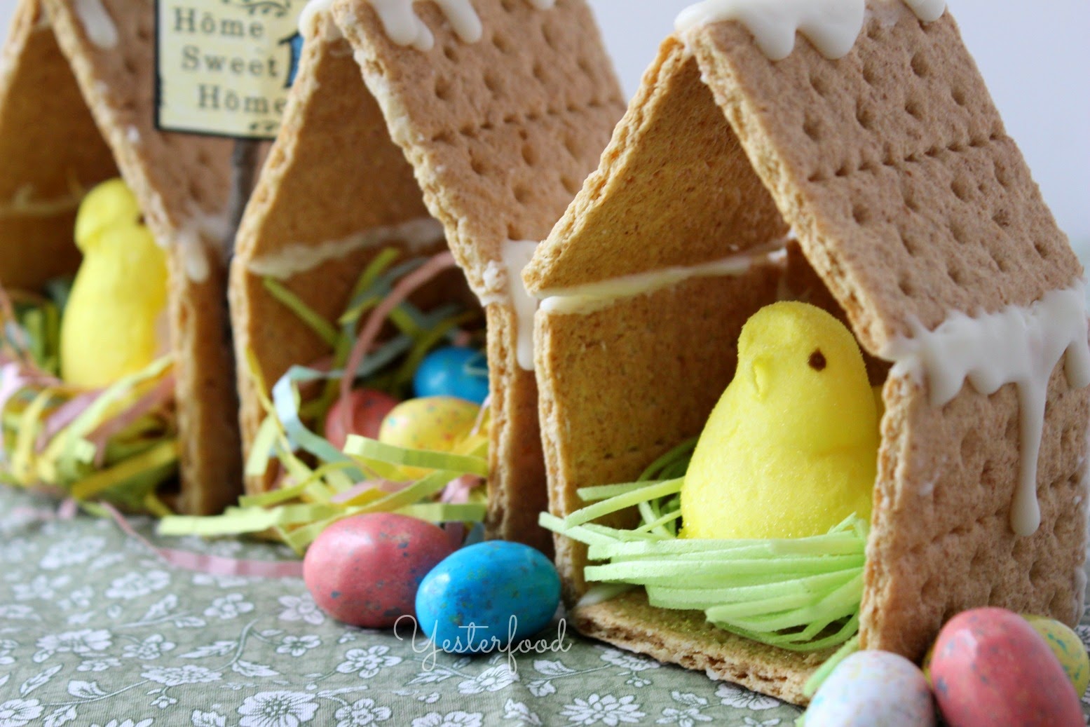 Peeps Houses by Yesterfood 2 Easter Crafts for Kids