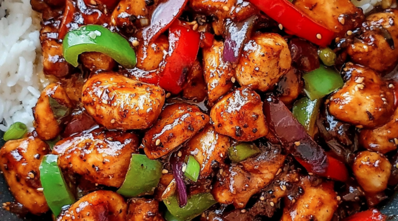 Black Pepper Chicken