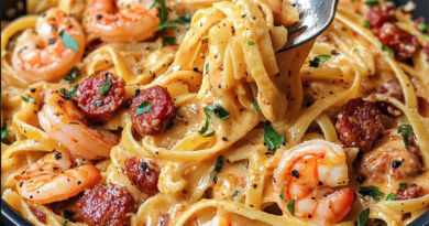 Creamy Prawn and Chorizo Pasta