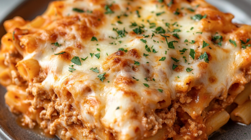 Crock Pot Baked Ziti Recipe