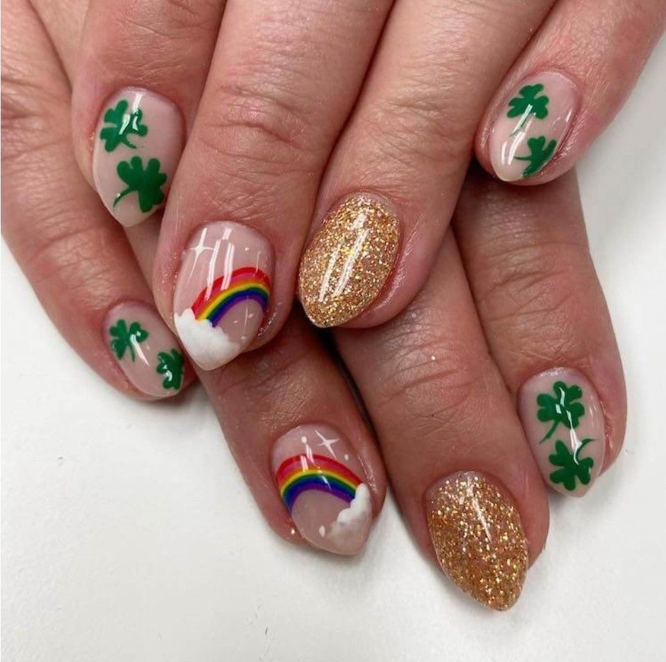 st patrick day nailsIMG 4648 St. Patrick’s Day Nail Ideas